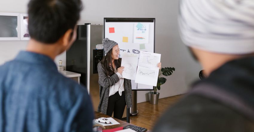 Personal Goals - Woman Holding White Papers
