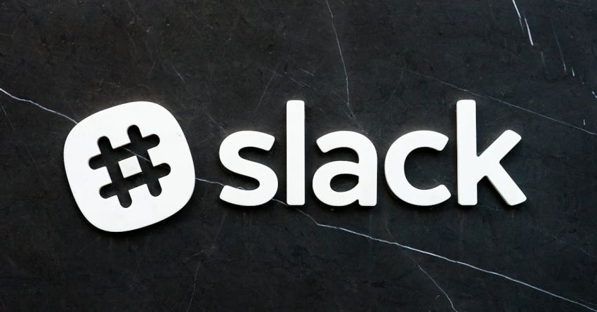 Working From Home - #slack Logo